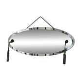 Bevelled mirror in Art Deco style, 1940s-50s.