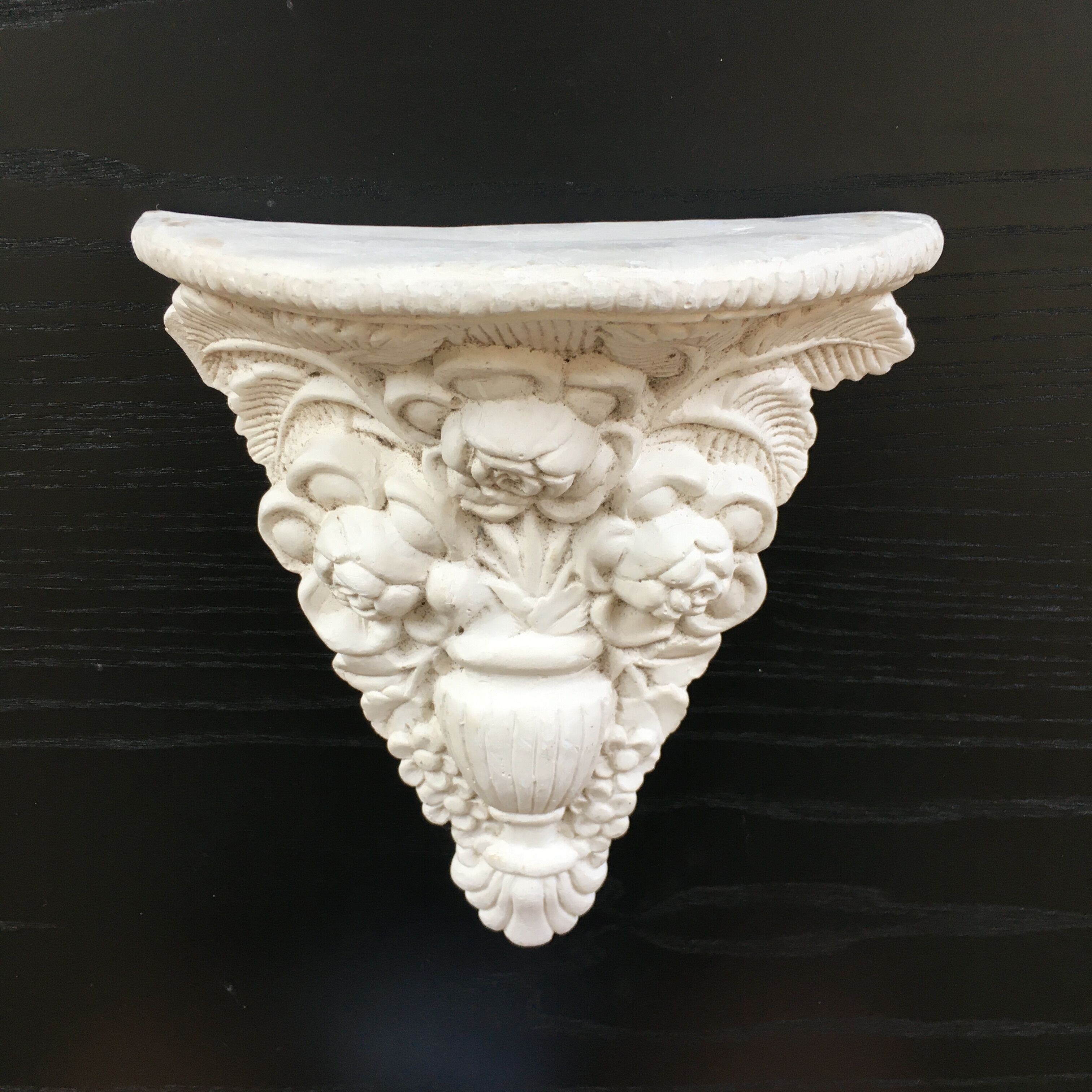 Plaster wall console