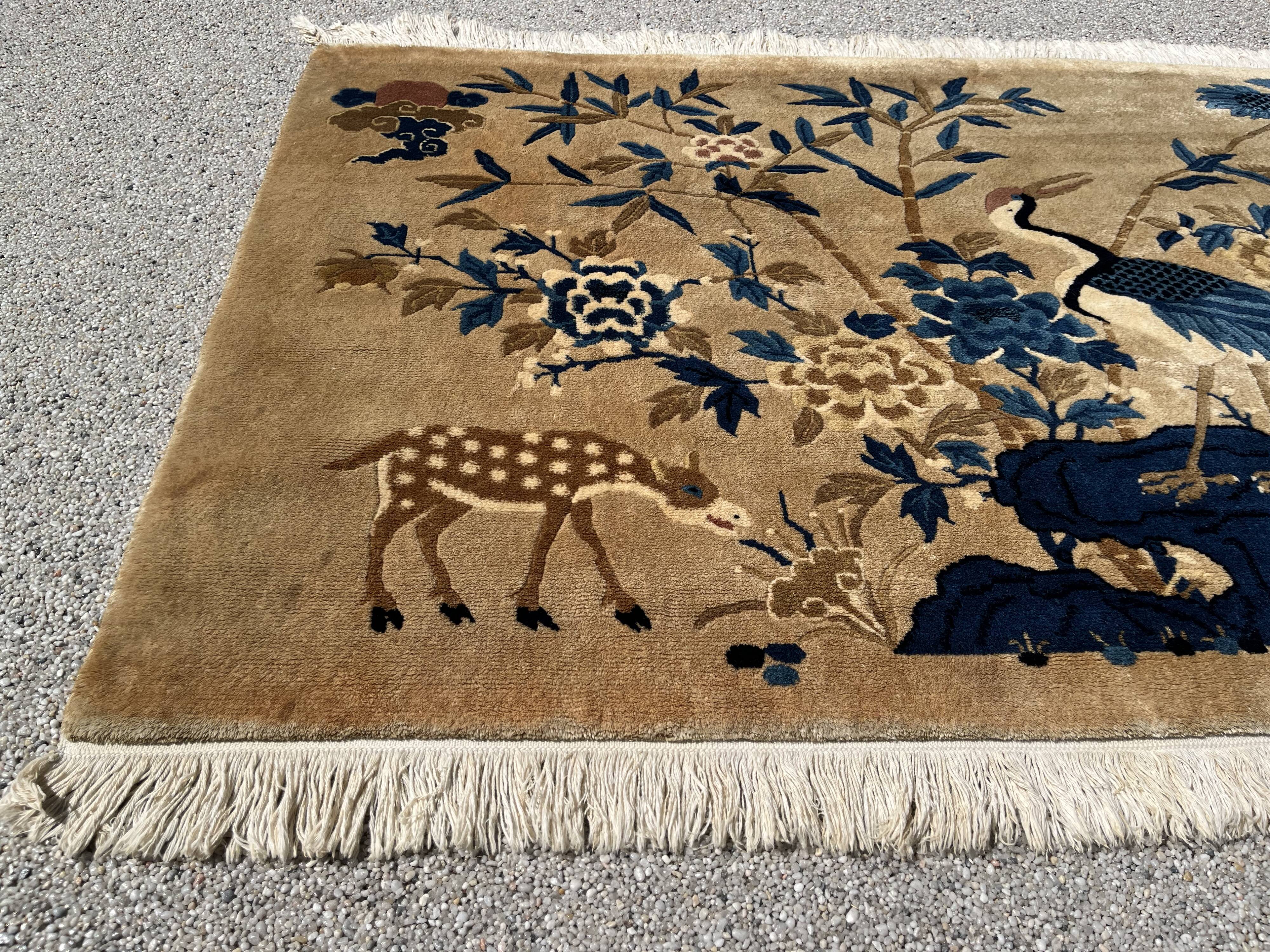 Carpet, Beijing early XXth century, 94x150 cm