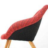 Set of three fiberglass armchairs by František Jirák, 1970s