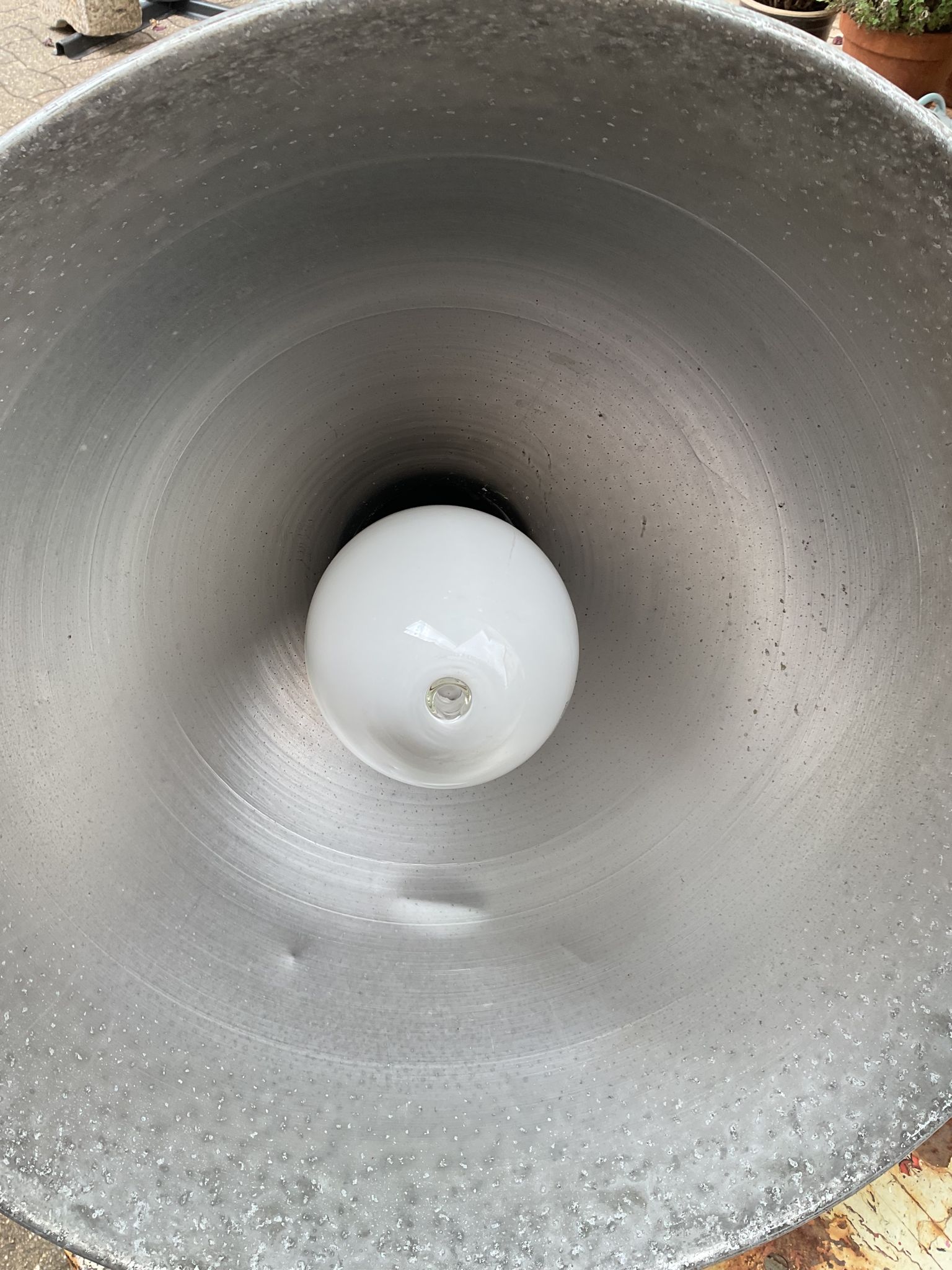XL industrial pendant lamp