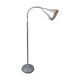 Lampadaire en métal chromé