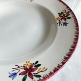 Set of Sarreguemines Evelyne plates