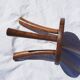 Old rustic milking stool