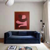 Canvas painting "Can I hold you" 100x81cm