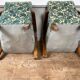 Pair of art deco armchairs