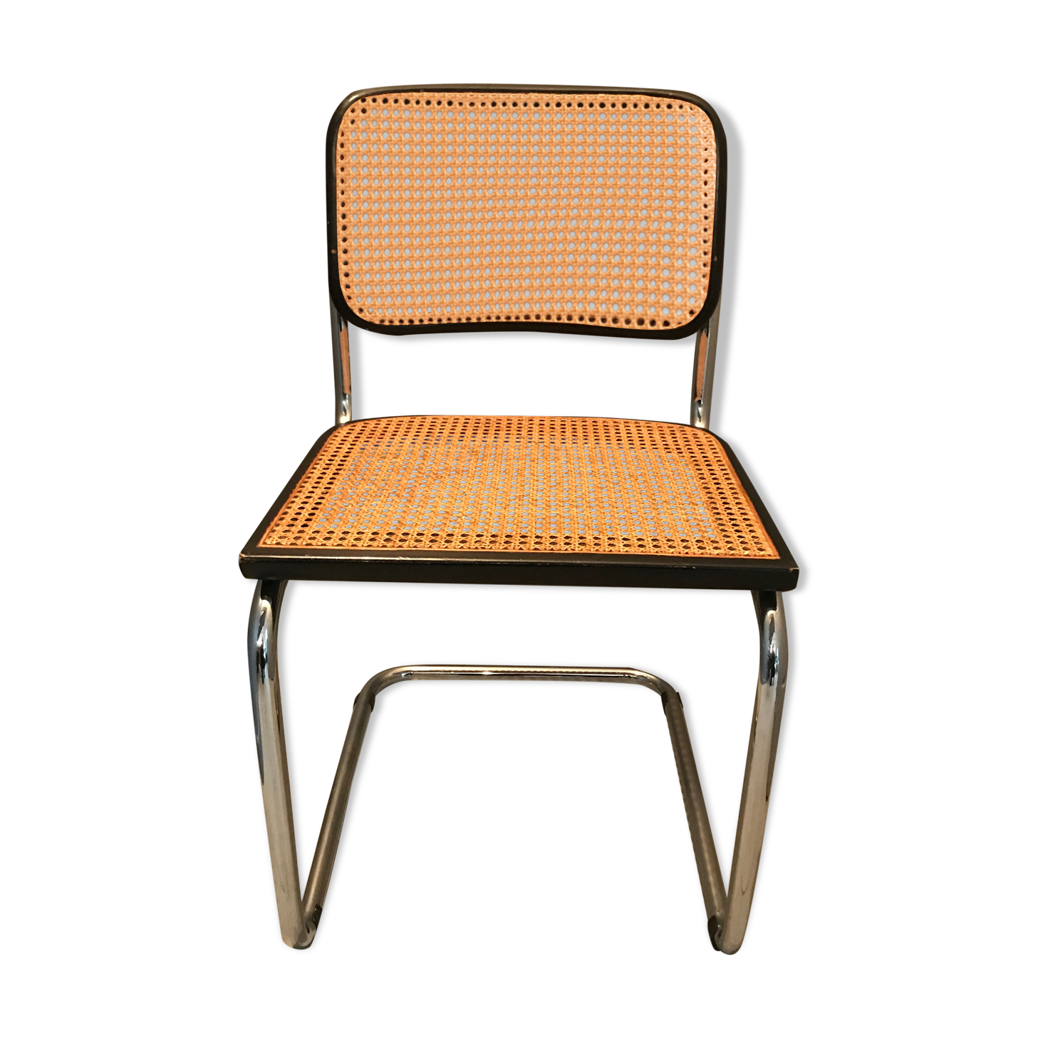 B32 Marcel Breuer black and chrome chair