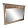 Antique trumeau mirror in oak (renovated)