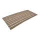 Turkish Neutral Stripe Kilim Rug sku 1655