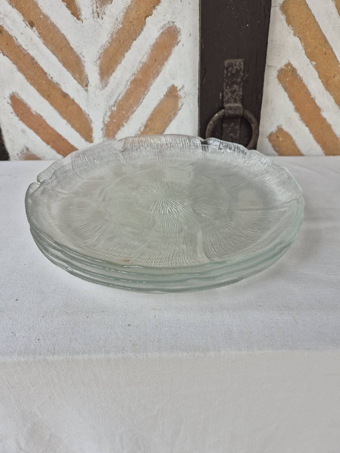 Arcoroc glass plates