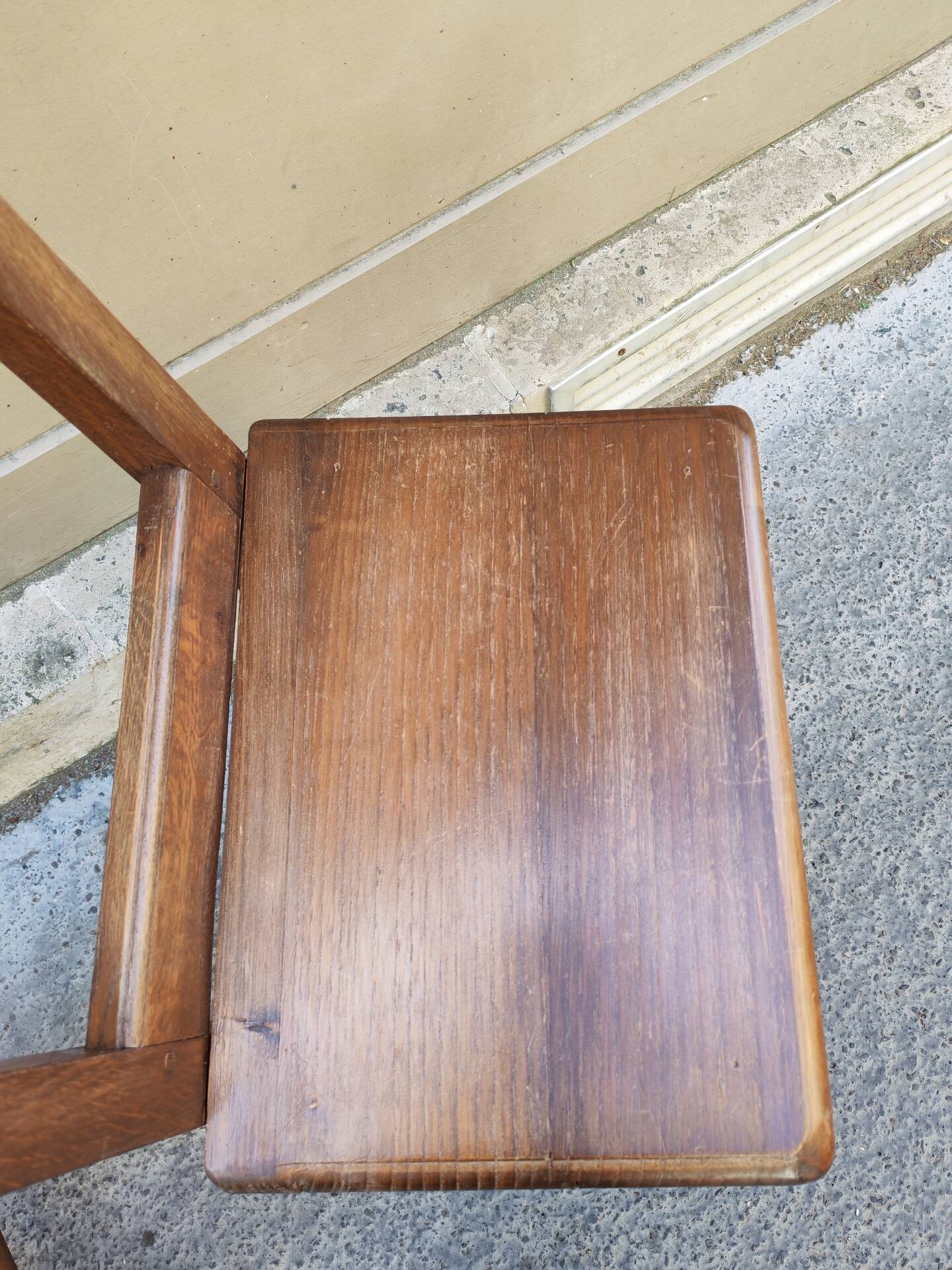 Pair of Lorraine chairs in raw wood