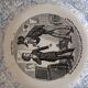 Dessert plate Digoin & Sarreguemines