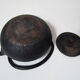 Cast iron teapot