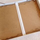 Folding camping table