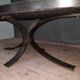 Table basse années 1980