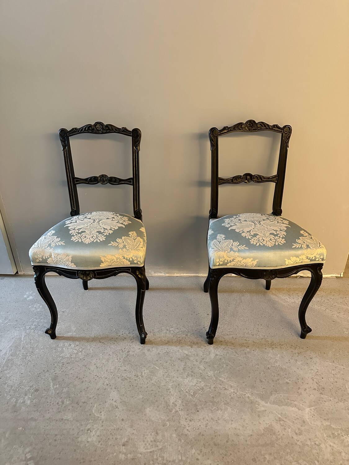 Pair of Napoleon III chairs