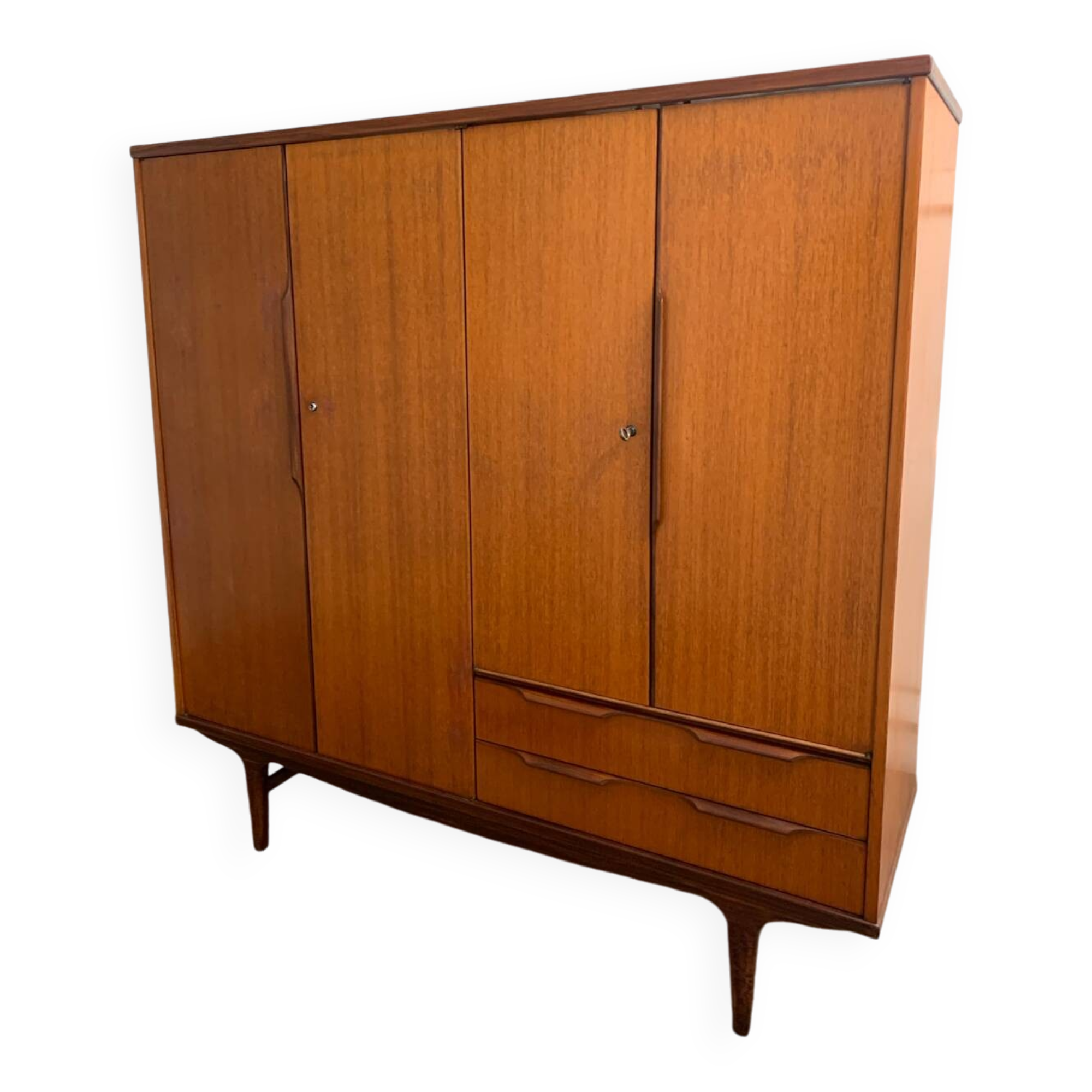 Armoire scandinave vintage en teck