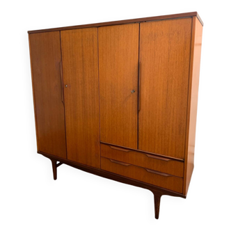 Armoire scandinave vintage en teck
