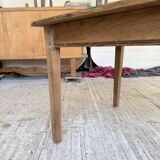 50s pine and oak farmhouse table 2.5m