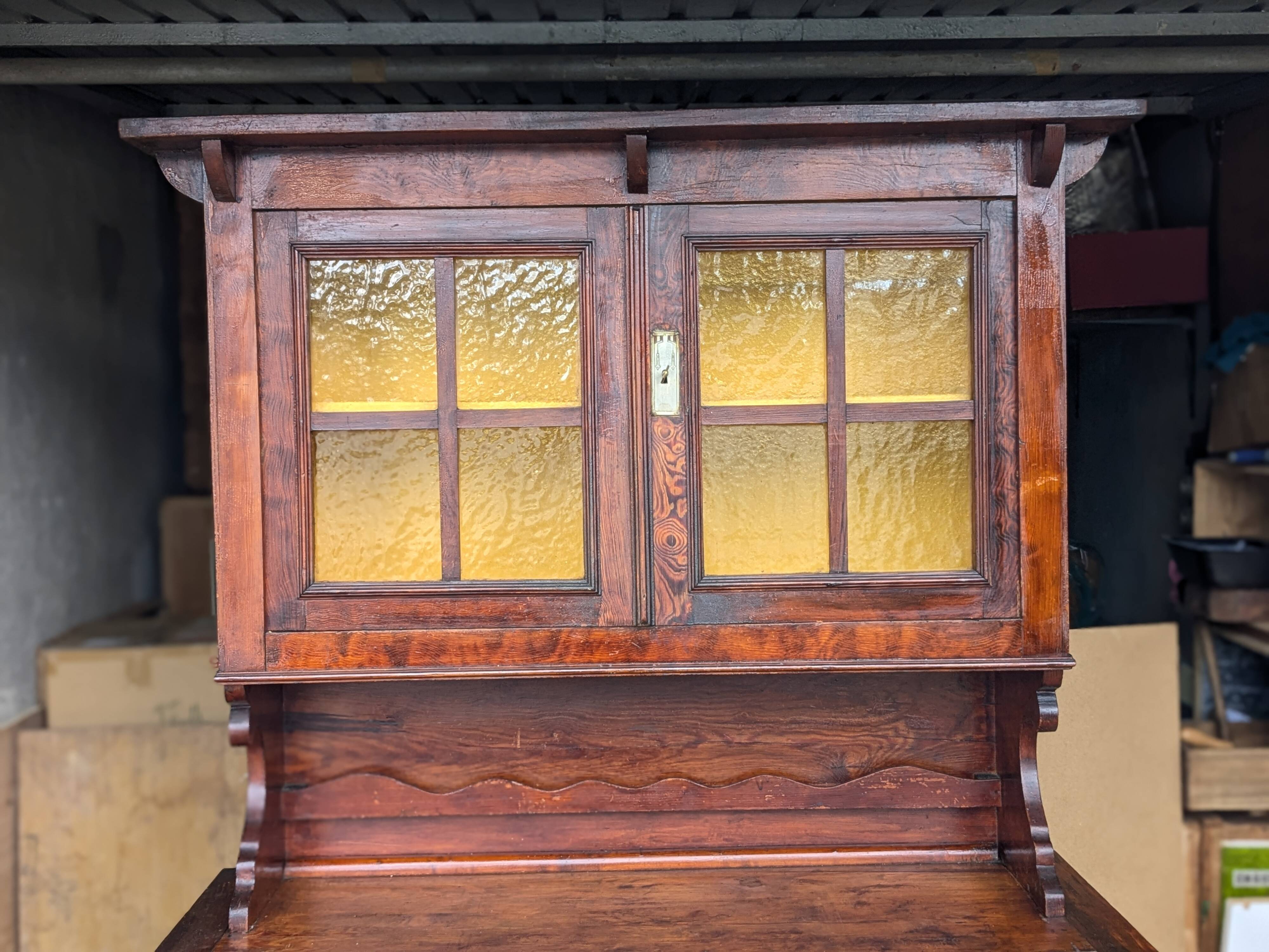 Japanese-style two-body buffet - Arts and crafts - circa 1900 Art Nouveau