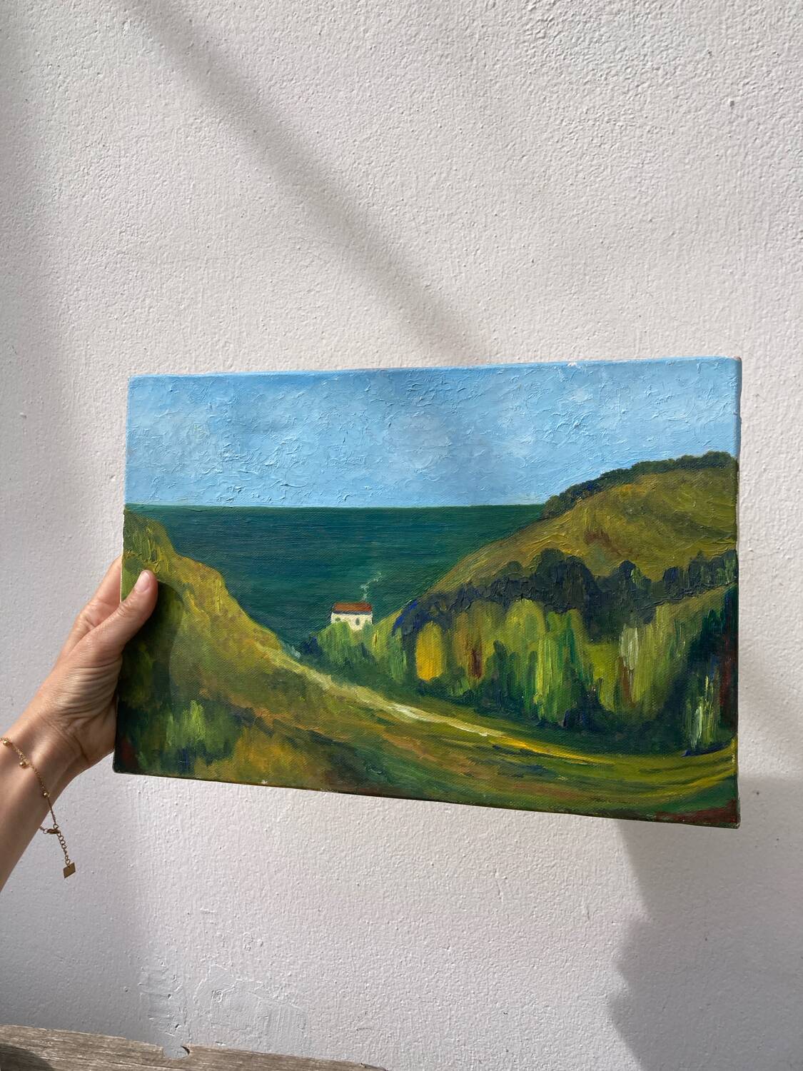 Peinture à l'huile paysage