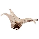 Murano sommerso vintage bowl, Italy 1960s