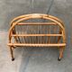 Mid-century bamboo magazine rack, 1960s