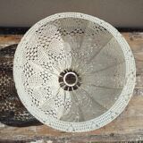Lampshade pendant chandelier hook lace retro vintage