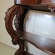 Console Napoléon III en acajou