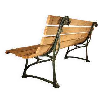 Art Nouveau bench by Hector Guimard