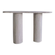 Venus irregular console 130x30 cm - Natural Travertine