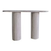Console irrégulière Venus 130x30 cm - Travertin Naturel