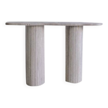 Console irrégulière Venus 130x30 cm - Travertin Naturel
