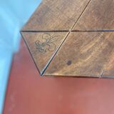 Old tripod side table
