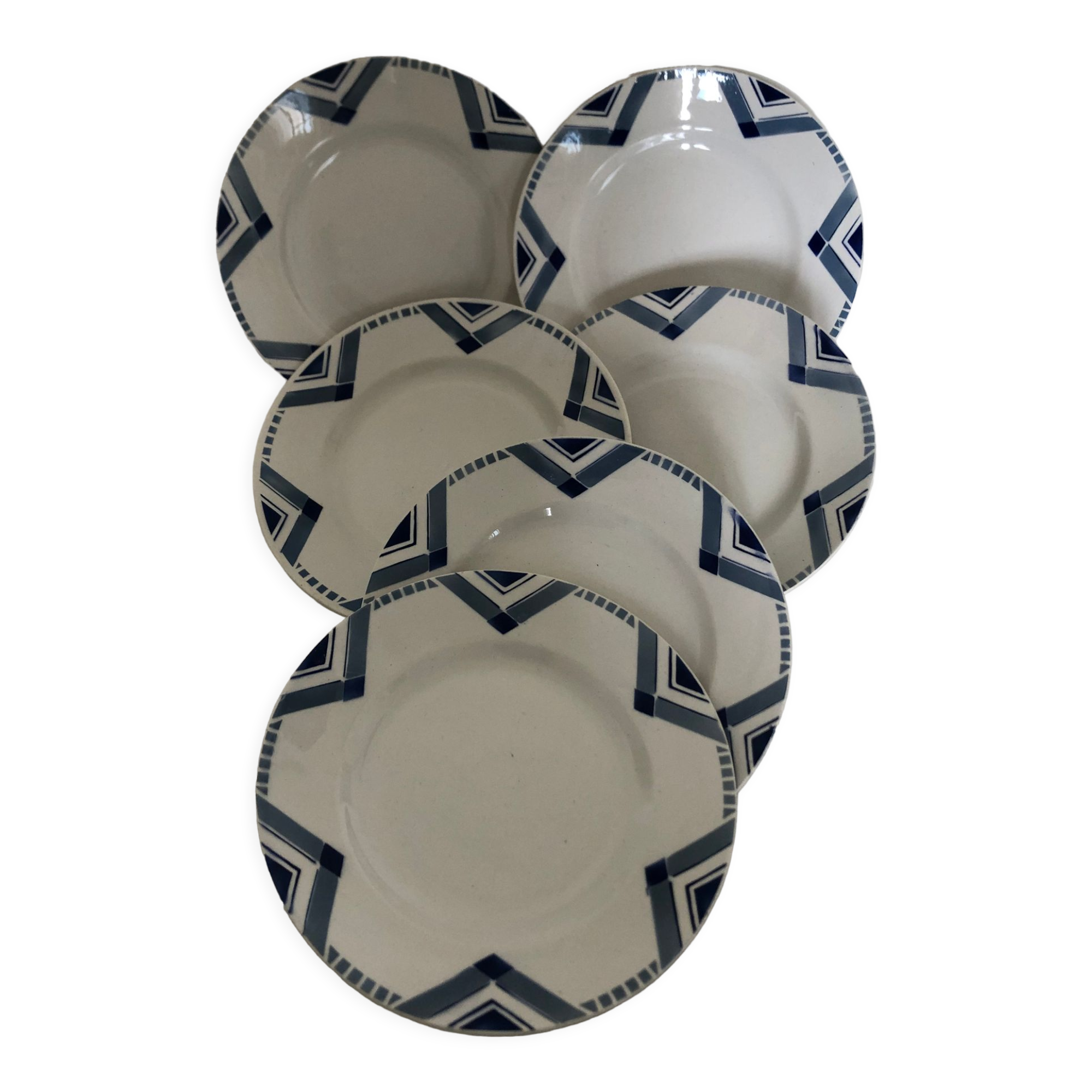 6 flat plates Moulin des loups Pax service
