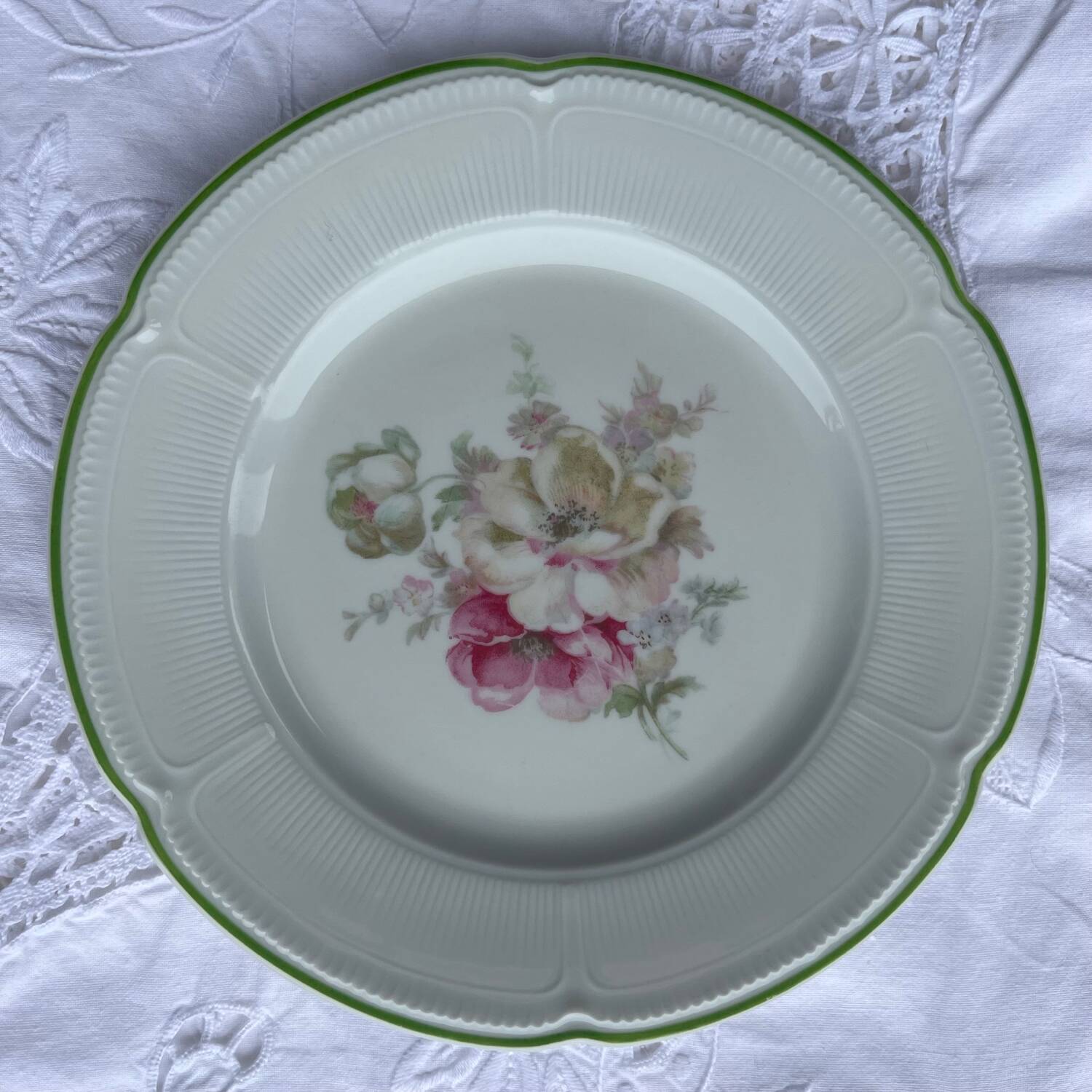 Limoges porcelain dessert plates