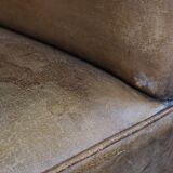 Sheepskin armchair
