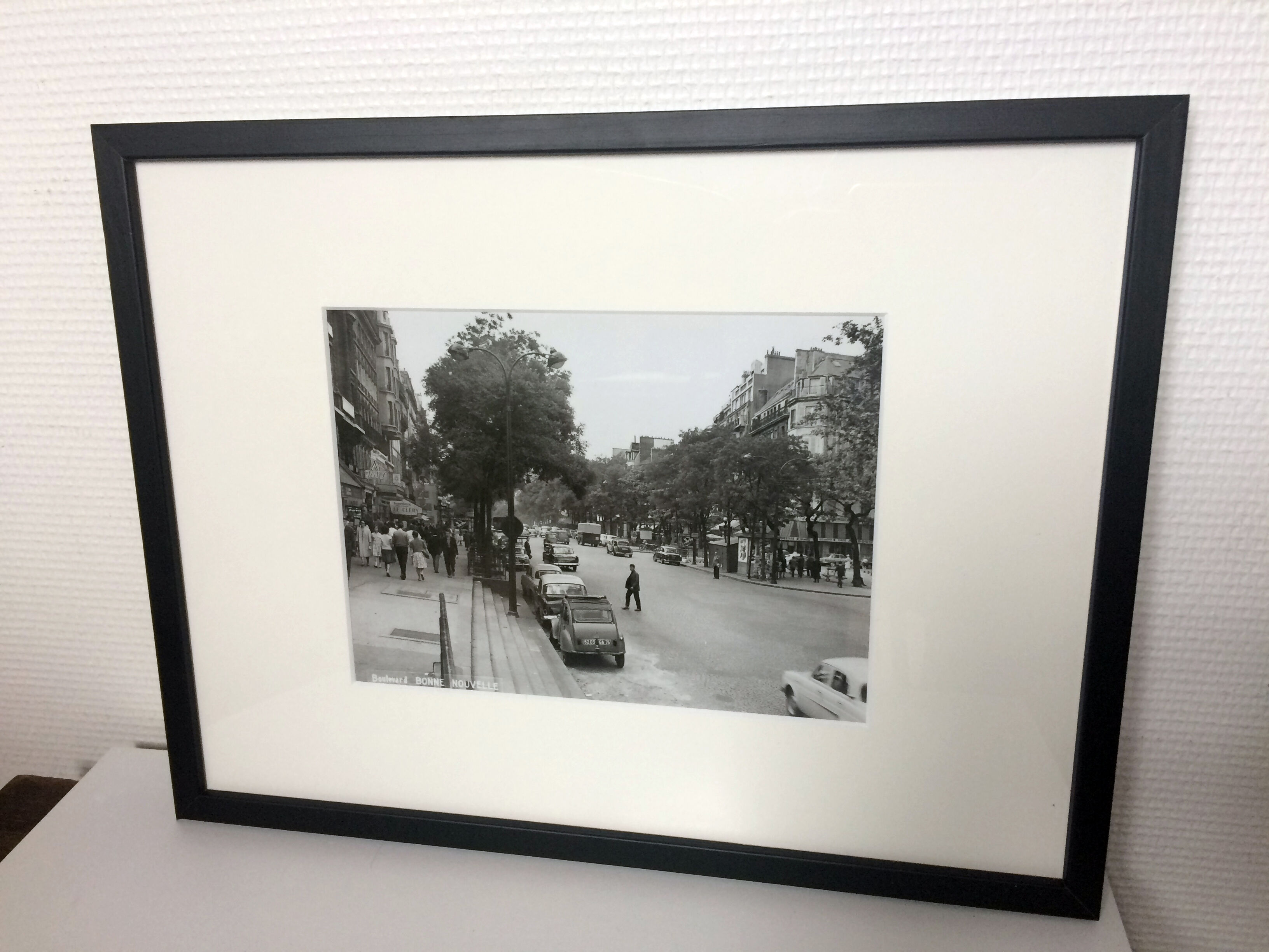 Vintage photography on Rue Pigalle Paris 1965