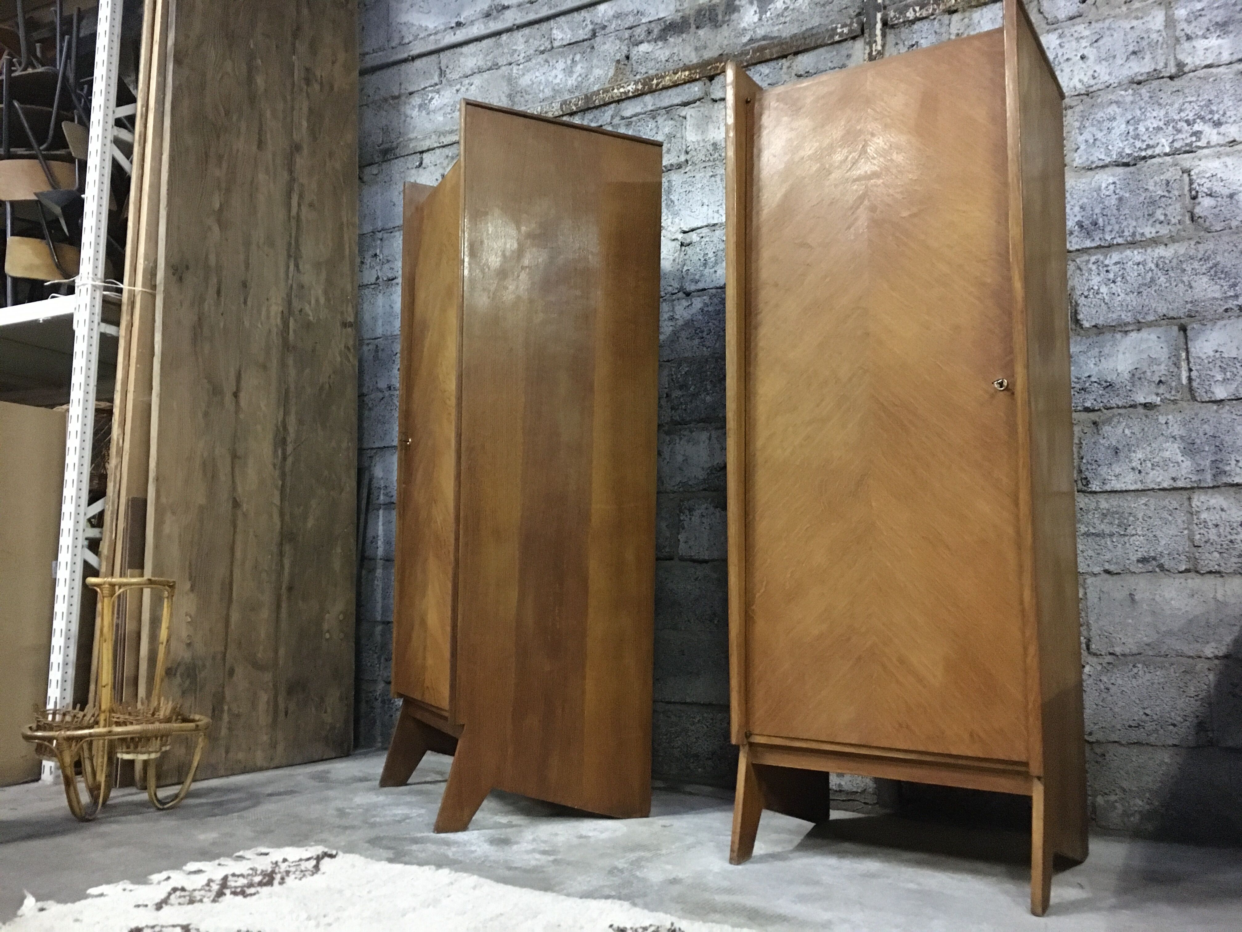 Pair of university wardrobes