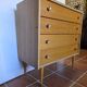 Vintage oak chest of drawers from the 1960s (4 drawers)