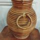 Handcrafted rattan amphora