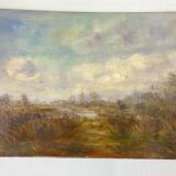 Tableau paysage par Paul Goetz