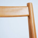 gio PintiCassina Leggera chairs, set of 6, early edition, 1960s