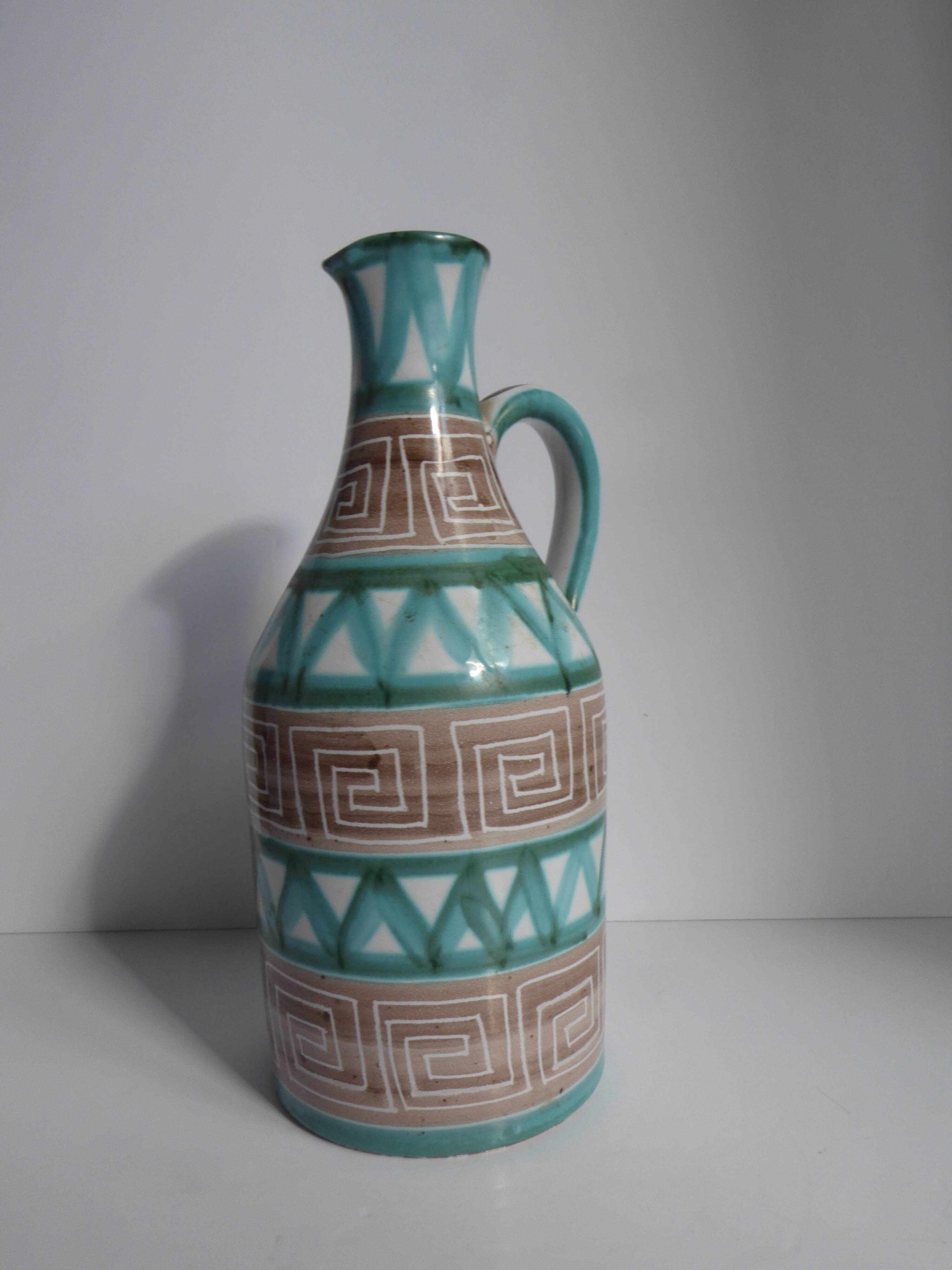 Pitcher signed Robert Picault Vallauris