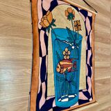 Large silk hanging decoration.