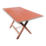 Folding camping/country table