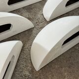 Set of 14 SEDAP plaster wall lights
