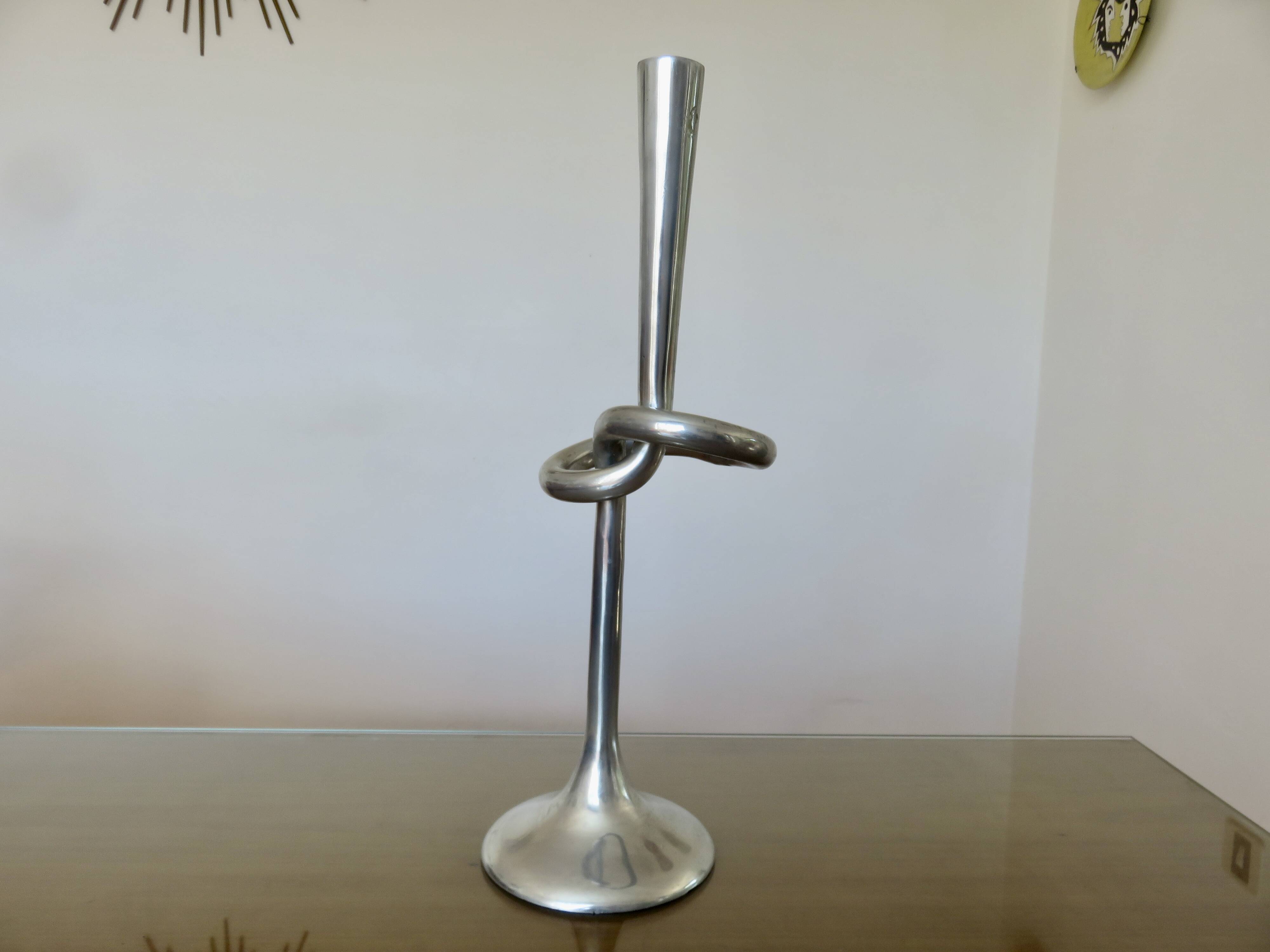 XXL candle holder by "Kare Design", cast aluminum, 1980s