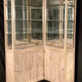 Art Deco corner display case