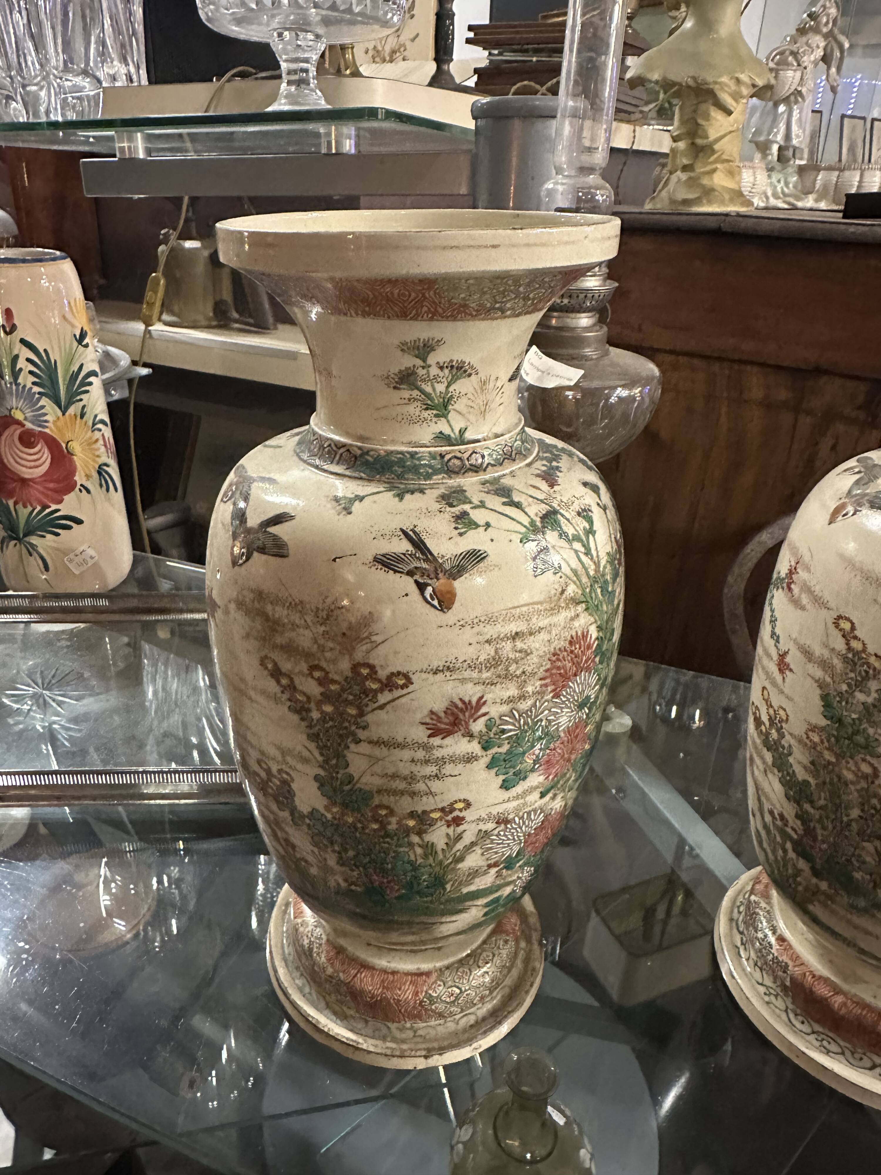 Pair of Asian vases